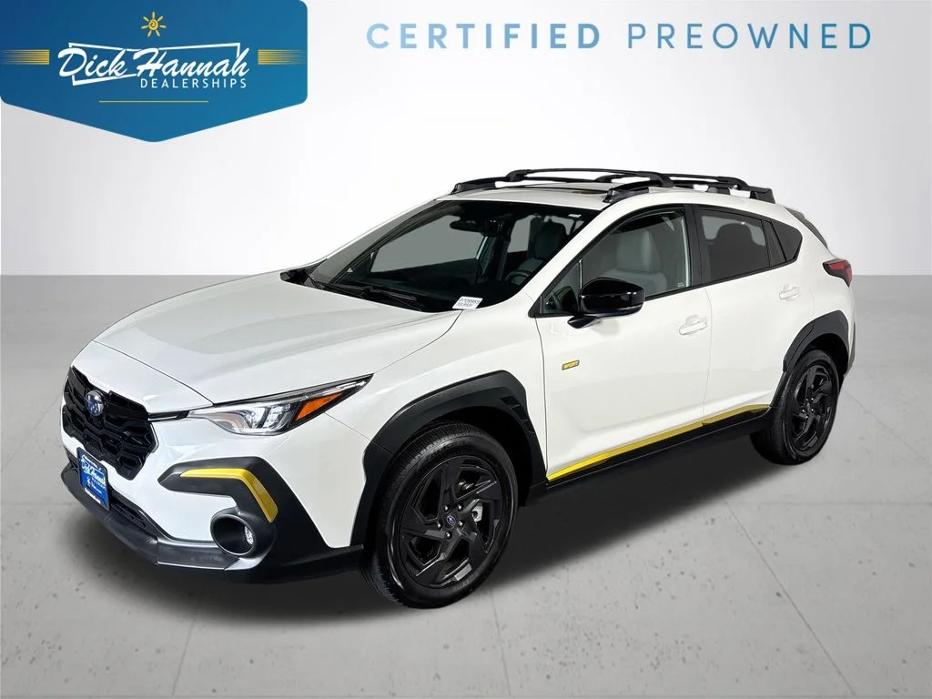 Certified Used 2025 White Subaru Sport image 1