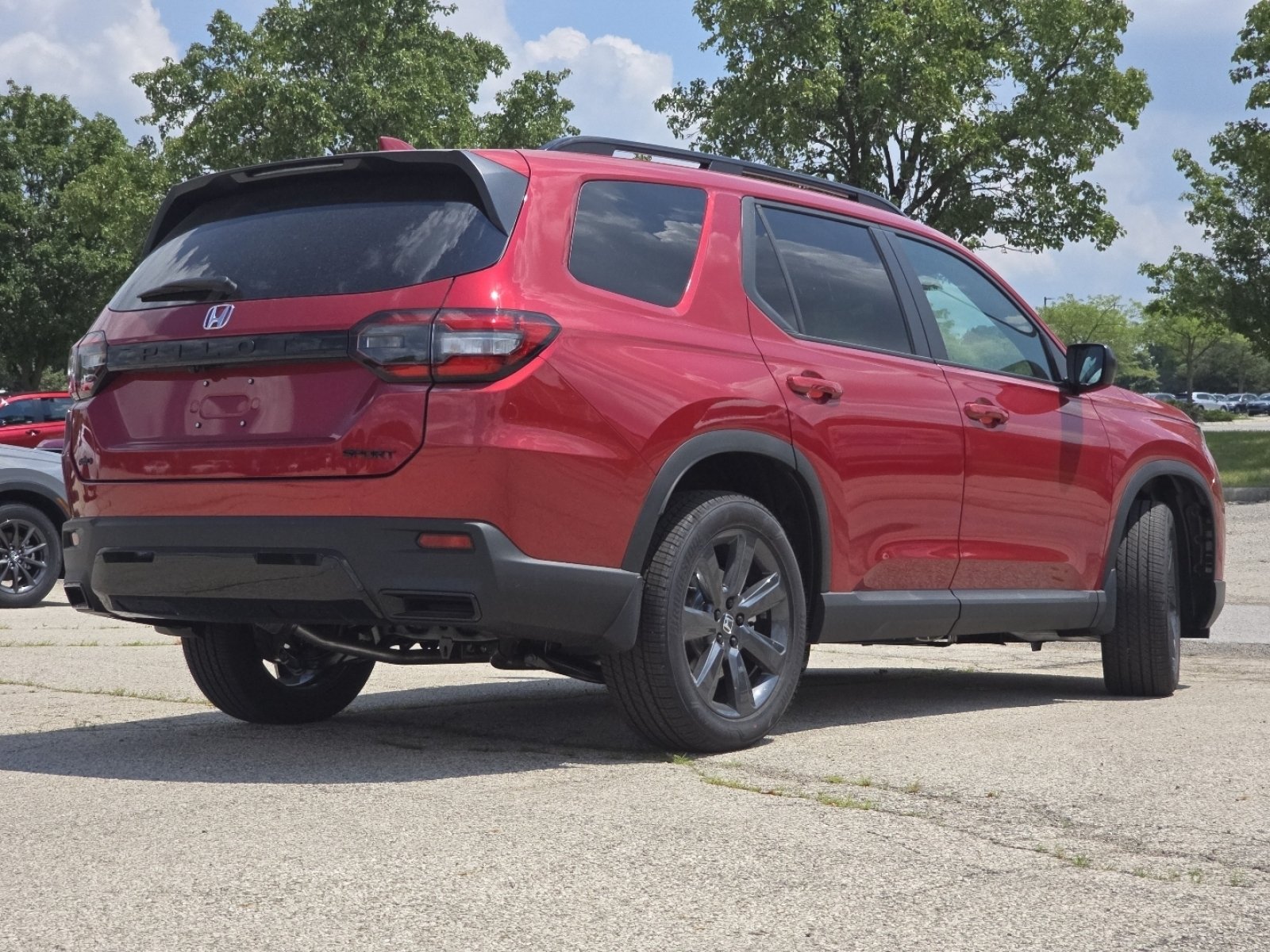 New 2026 Radiant Red Metallic II Honda Sport image 14