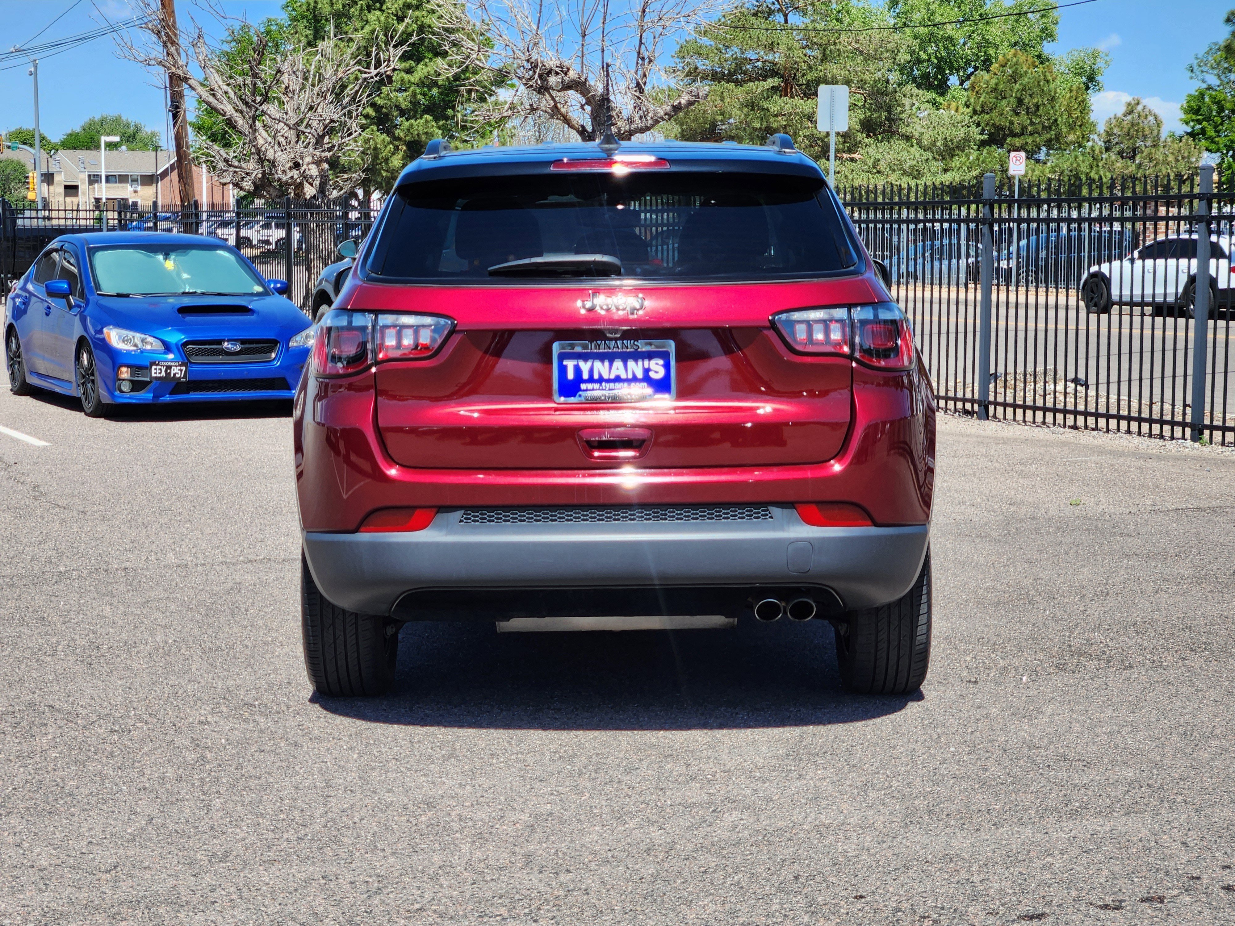Used 2021 Red Jeep Latitude image 6