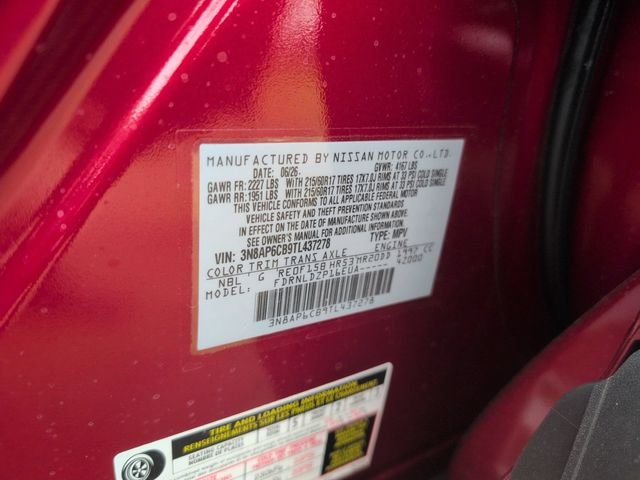 New 2026 Scarlet Ember Tintcoat Nissan SV image 26