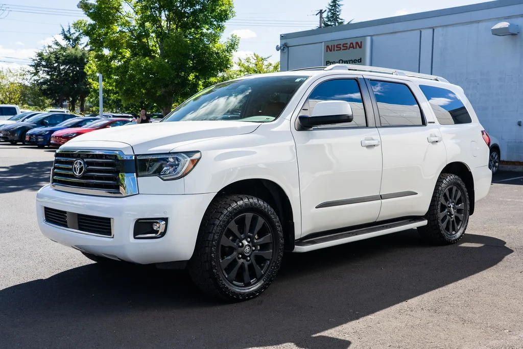 Used 2019 White Toyota Limited image 3