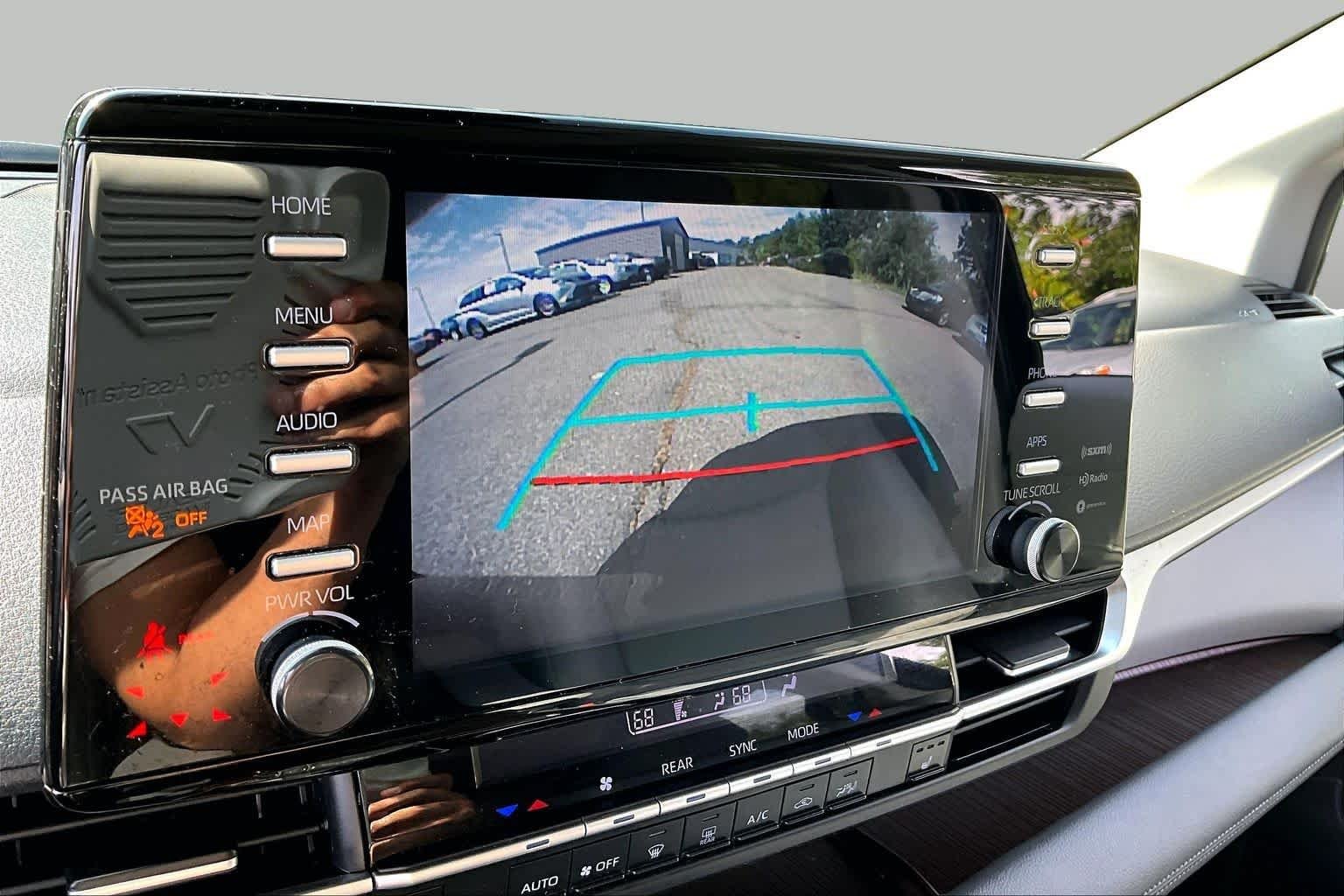 Used 2021 Midnight Black Metallic Toyota XLE image 28