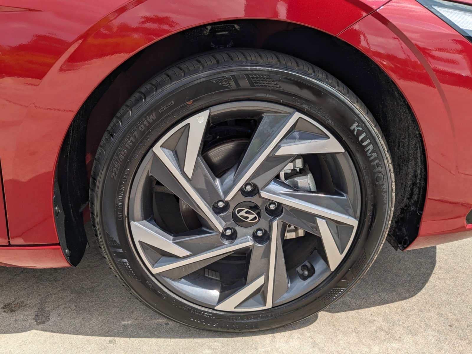 Certified Used 2025 Ultimate Red Hyundai Limited image 11