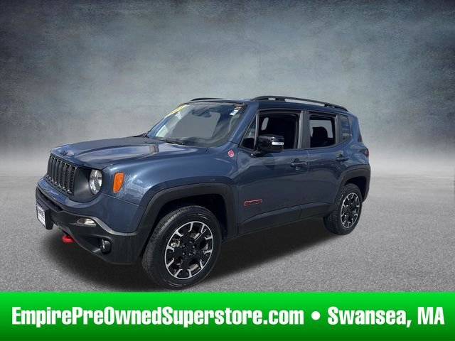 Used 2023 Slate Blue Jeep Trailhawk image 1