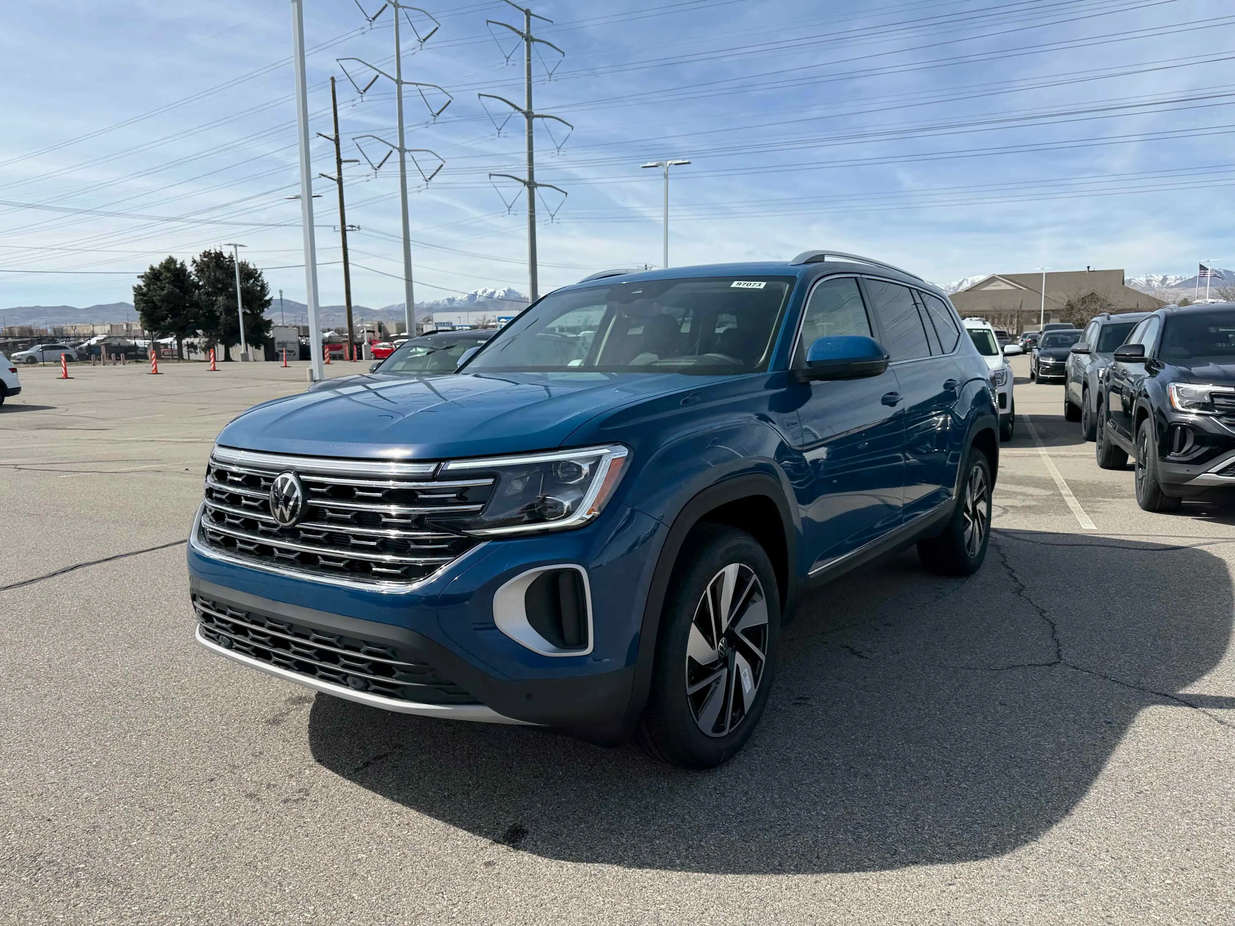 New 2026 Blue Volkswagen 2.0T SEL image 6