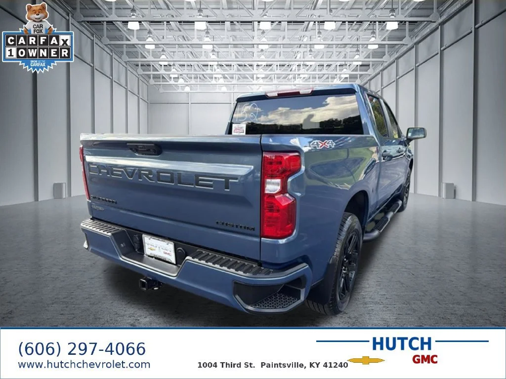 Used 2024 Lakeshore Blue Metallic Chevrolet Custom image 3