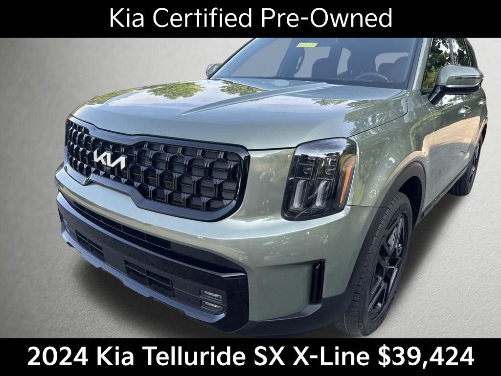 Certified Used 2024 Green Kia SX X-Line image 8