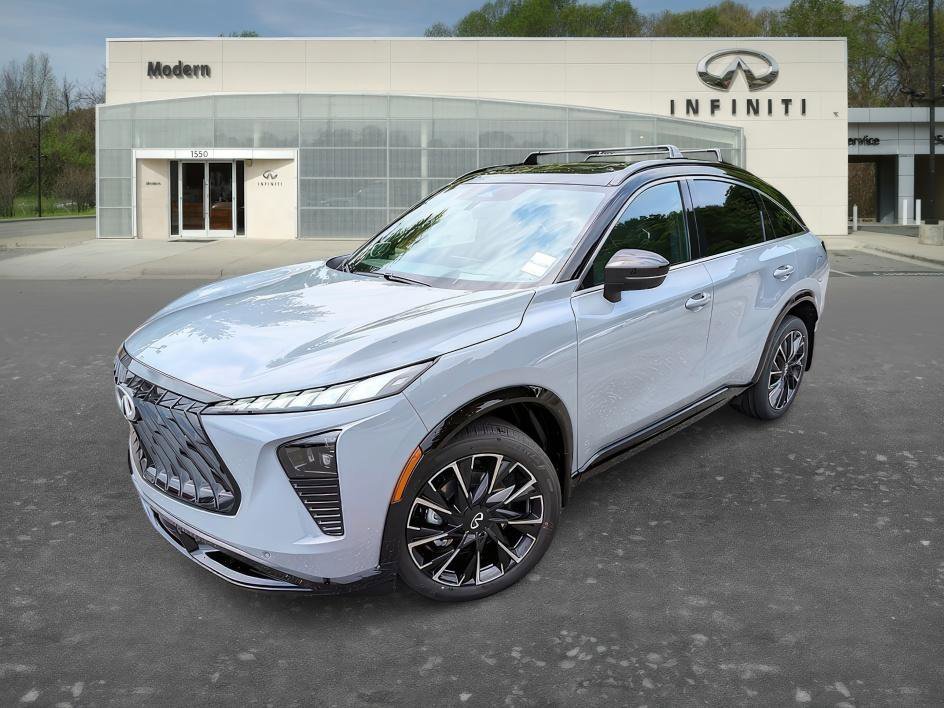 New 2027 Harbor Gray/Obsidian Black INFINITI AUTOGRAPH image 1
