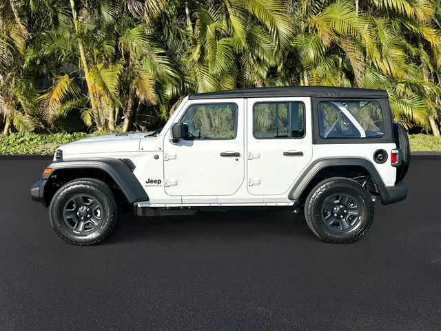 New 2026 Bright White Clearcoat Jeep Sport image 2