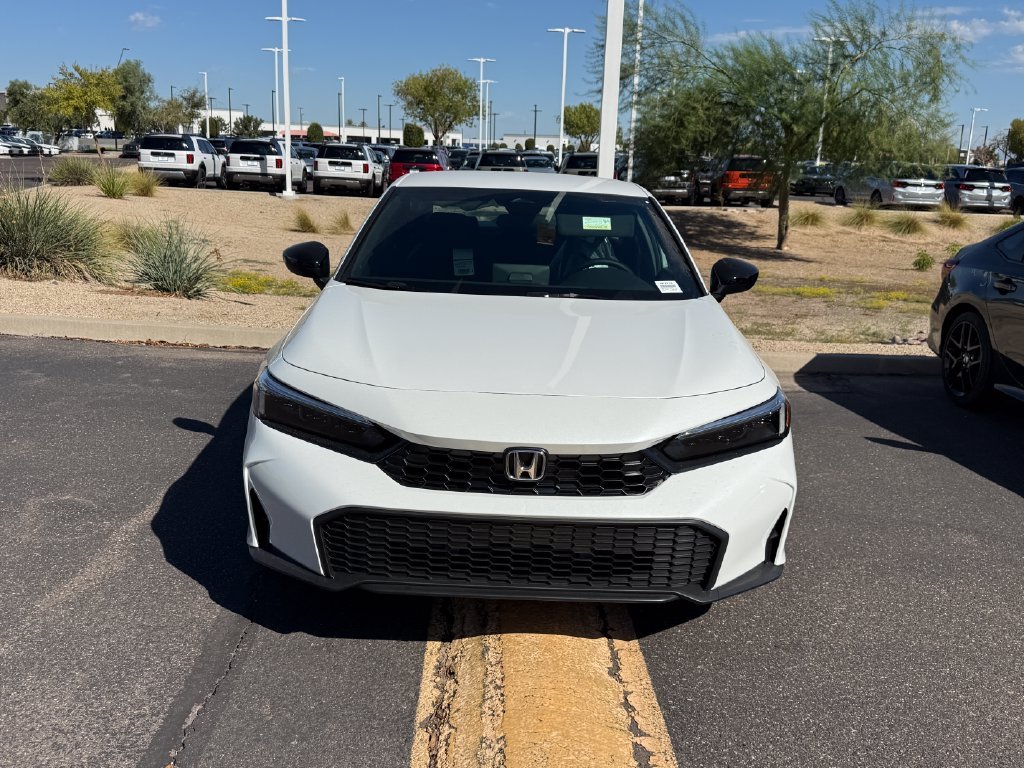 New 2026 Platinum White Pearl Honda Sport image 2