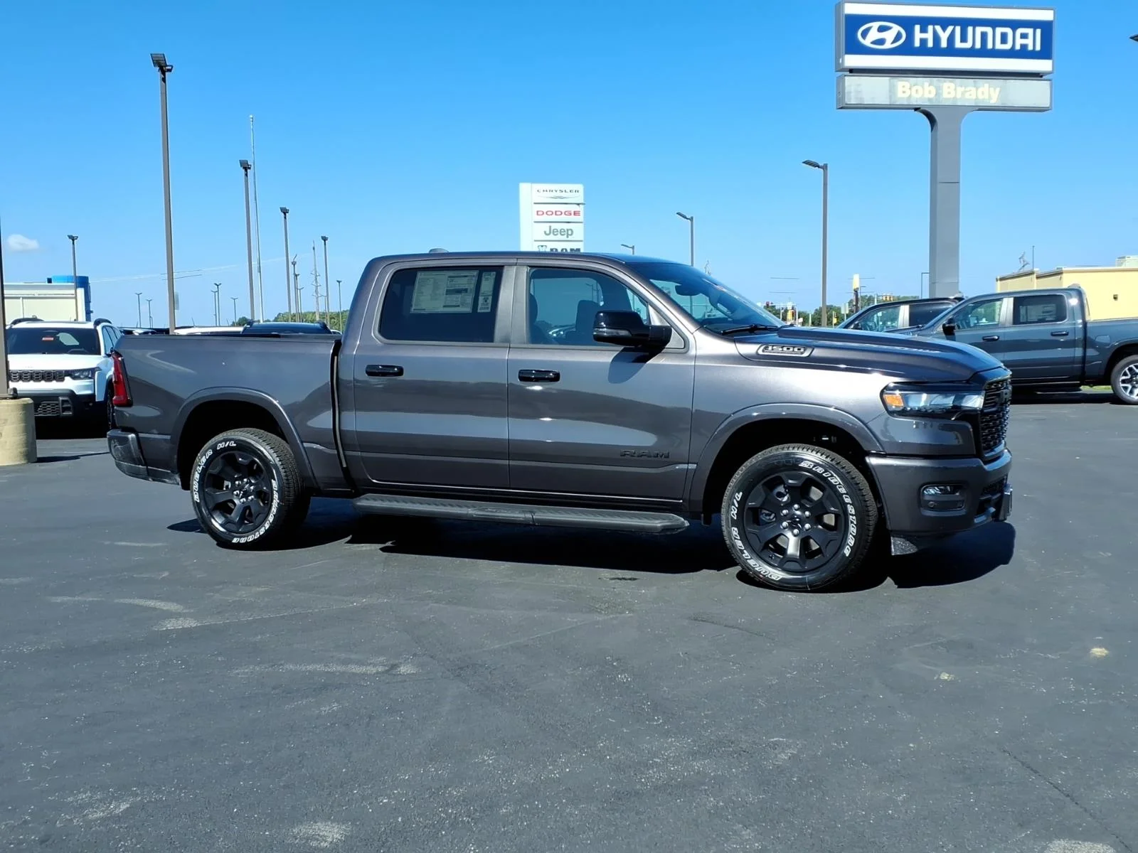 New 2026 Granite Crystal Metallic Clear Coat RAM Big Horn image 2