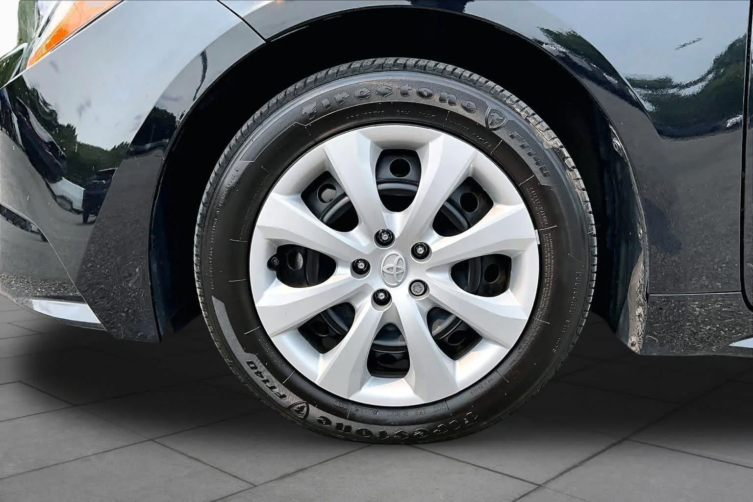 Used 2024 Midnight Black Metallic Toyota LE image 11