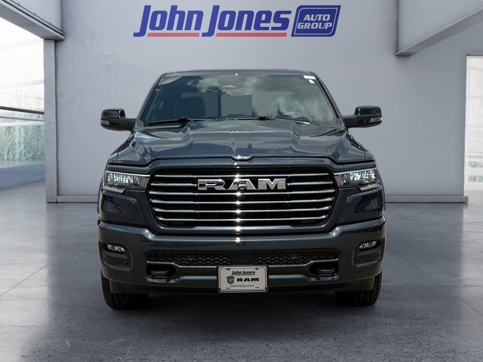 New 2026 Forged Blue Metallic Exterior Paint RAM Laramie image 8