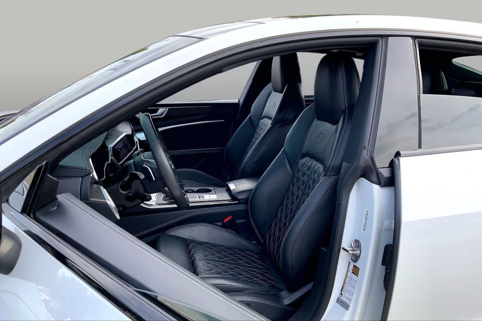 Used 2020 Glacier White Metallic Audi Prestige image 8