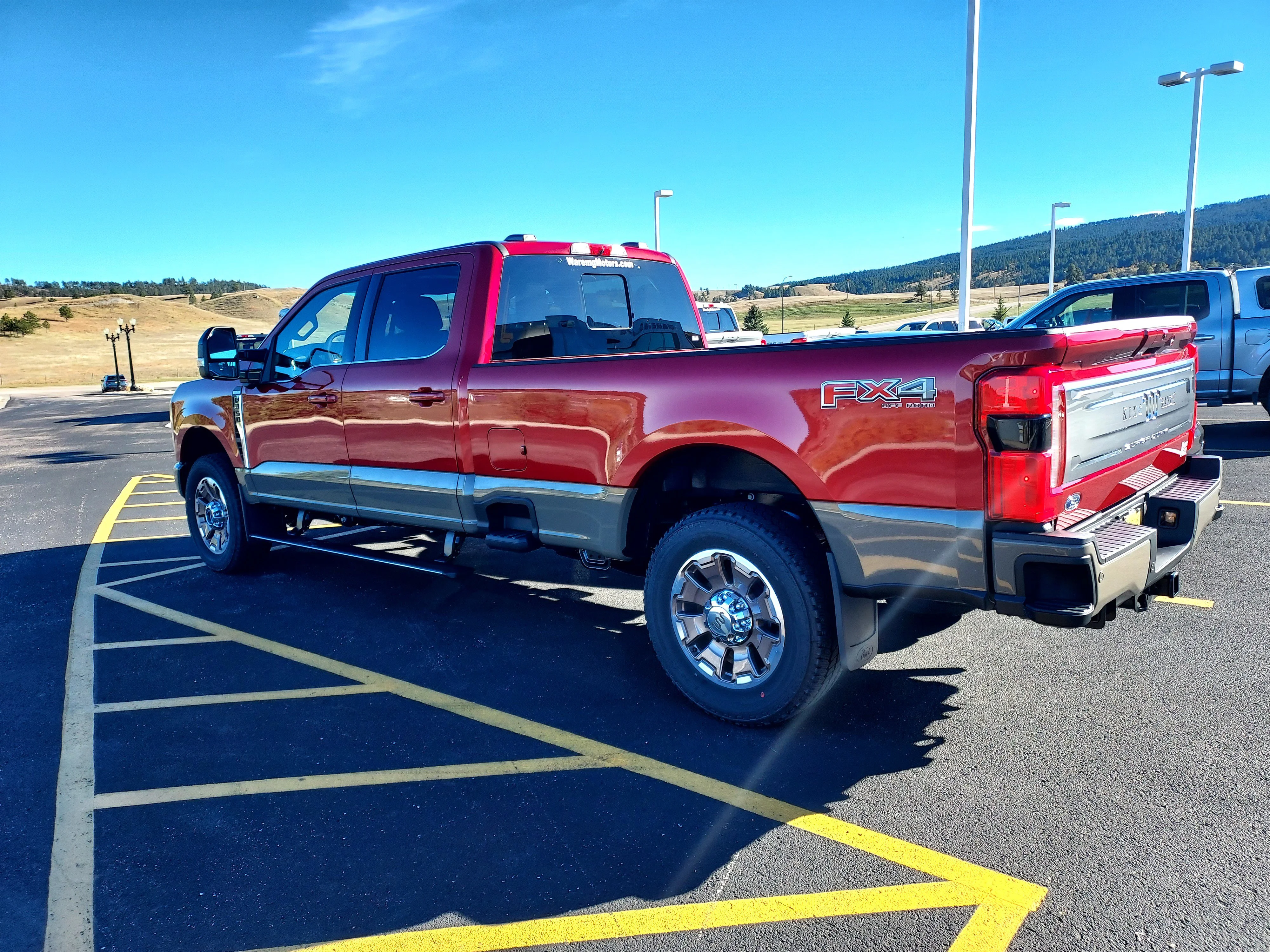 New 2026 Ruby Red Metallic Tinted Clearcoat Ford King Ranch image 3