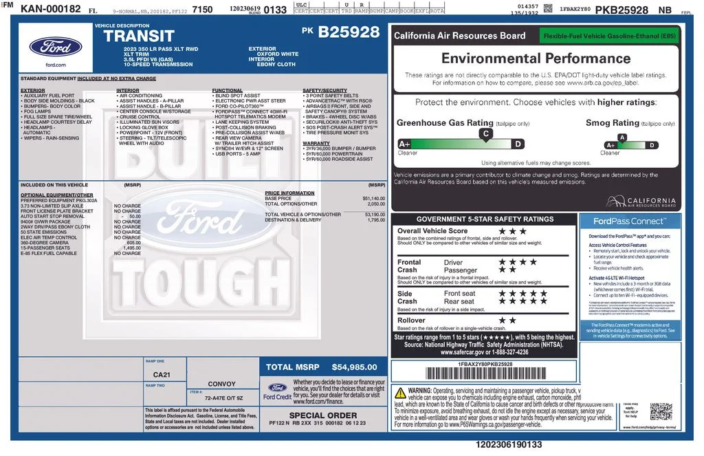 Used 2023 White Ford XLT image 4