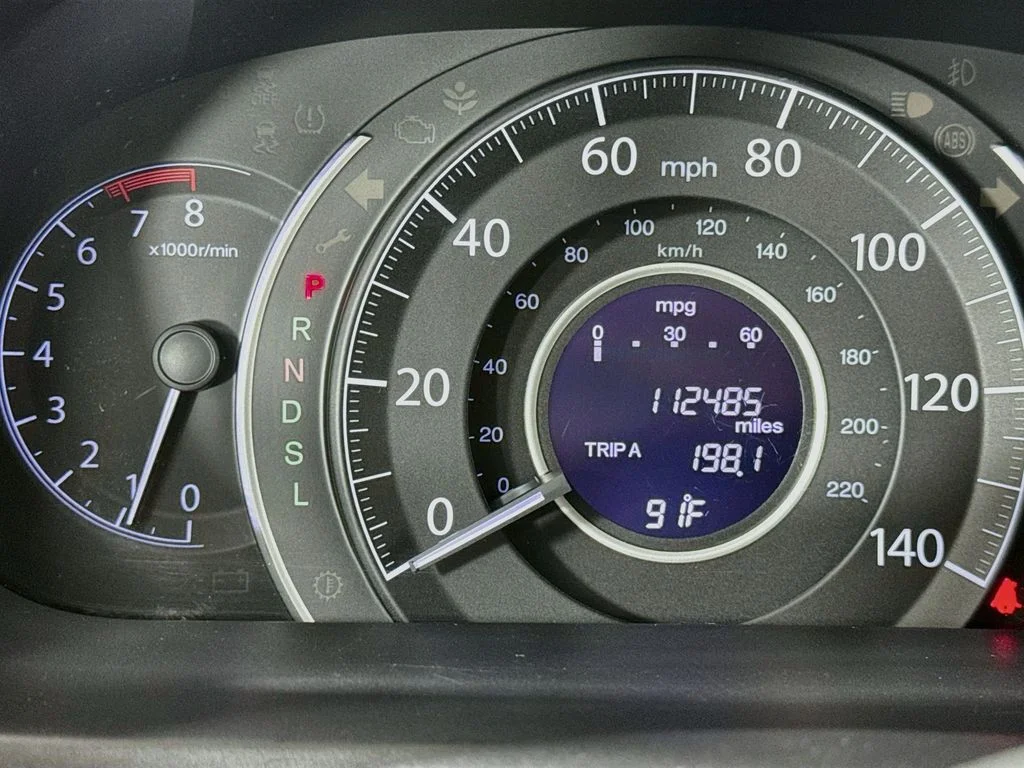 Used 2015 Blue Honda EX-L image 14