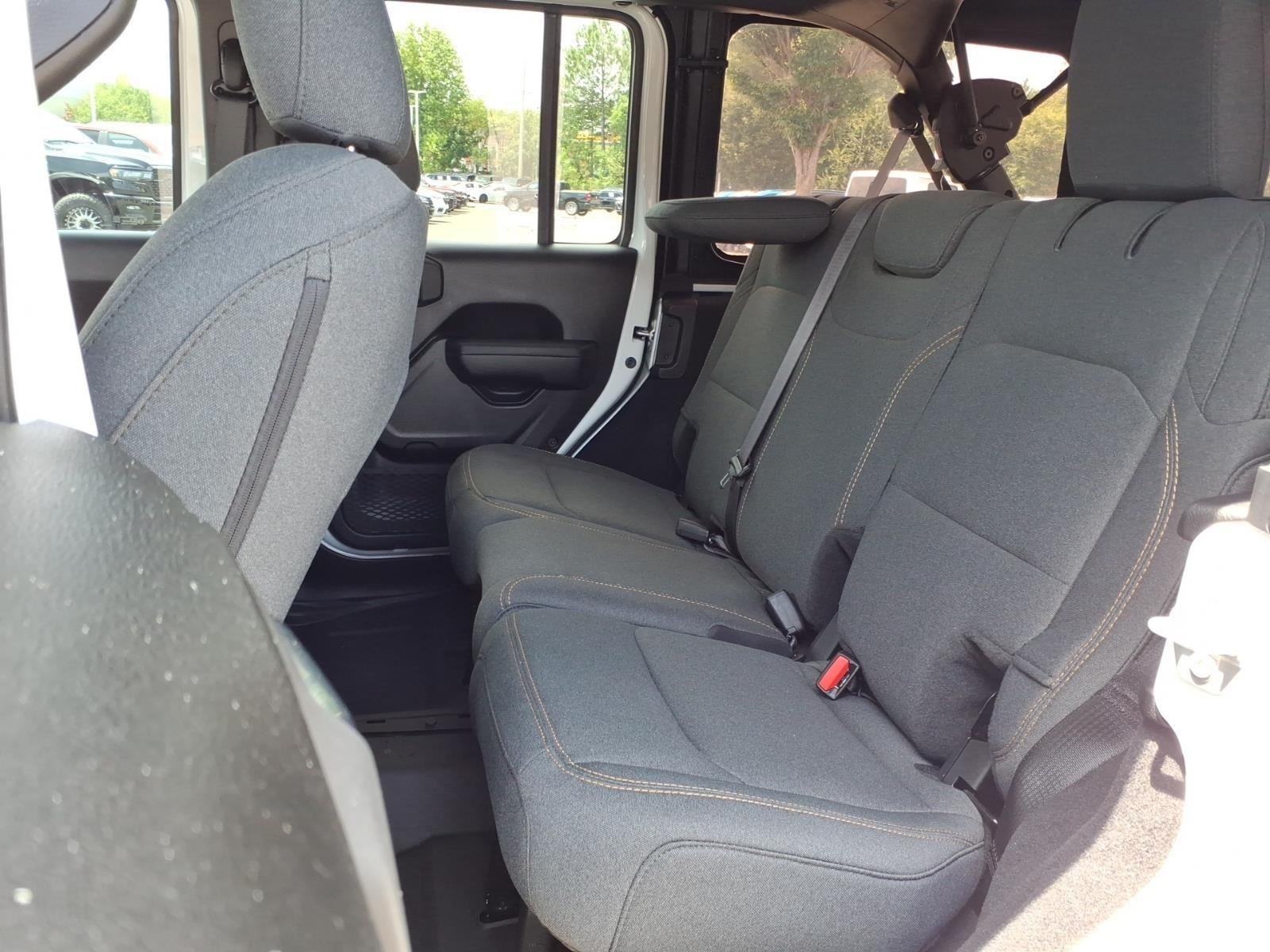 Used 2025 Bright White Clearcoat Jeep Sport image 19