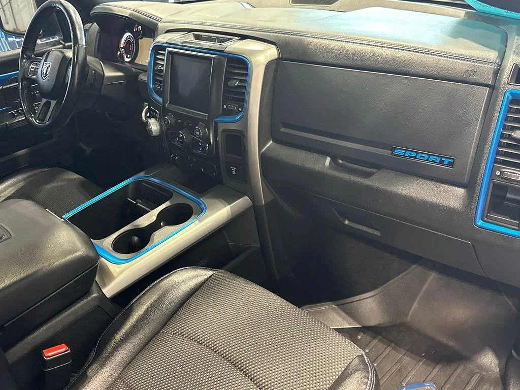 Used 2018 Hydro Blue Pearlcoat Ram Sport image 35
