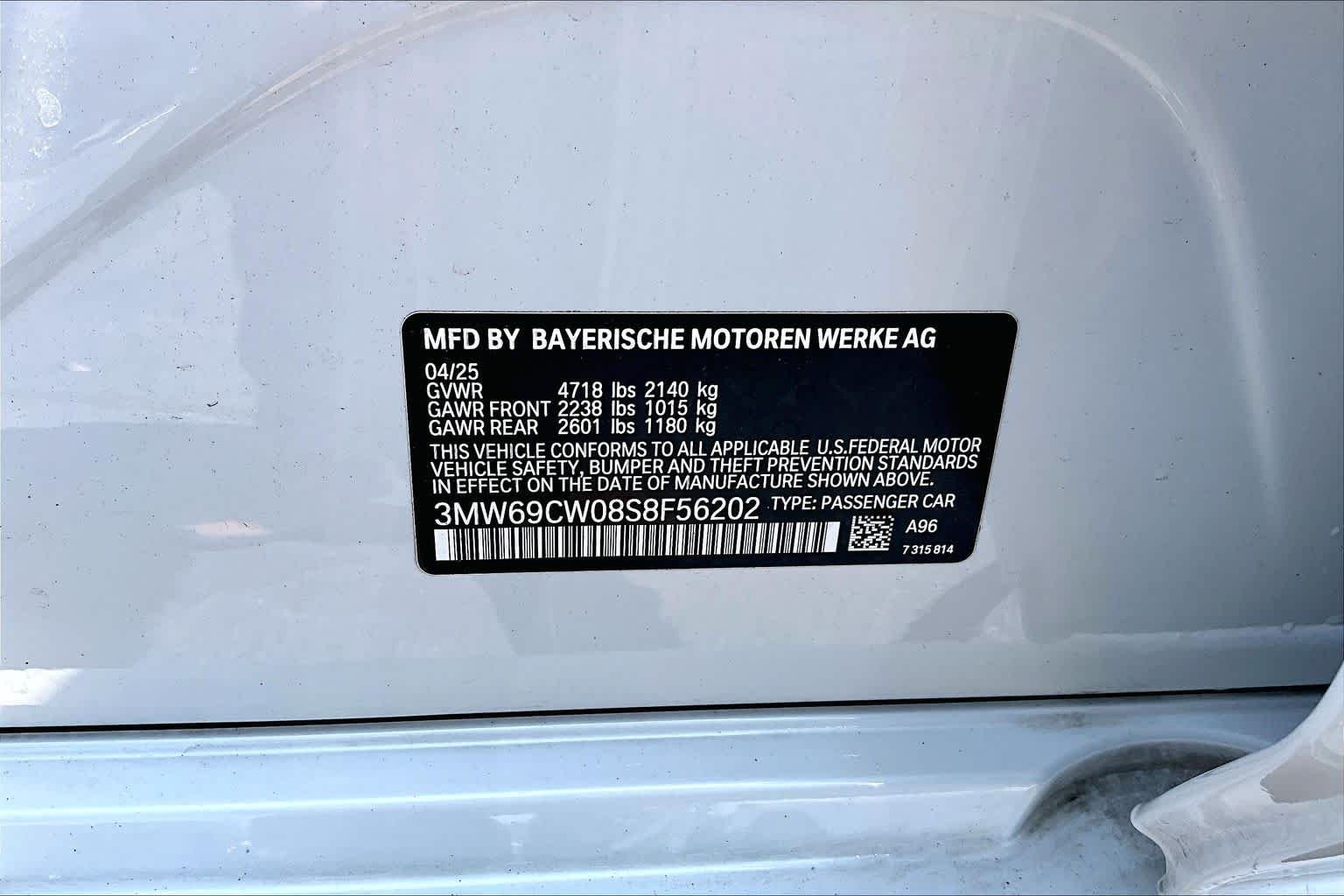 Certified Used 2025 Mineral White Metallic BMW 330i image 35