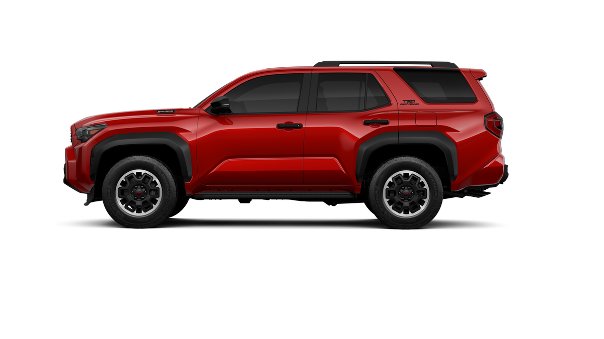 New 2026 Supersonic Red Toyota TRD Off-Road Premium i-FORCE MAX image 4