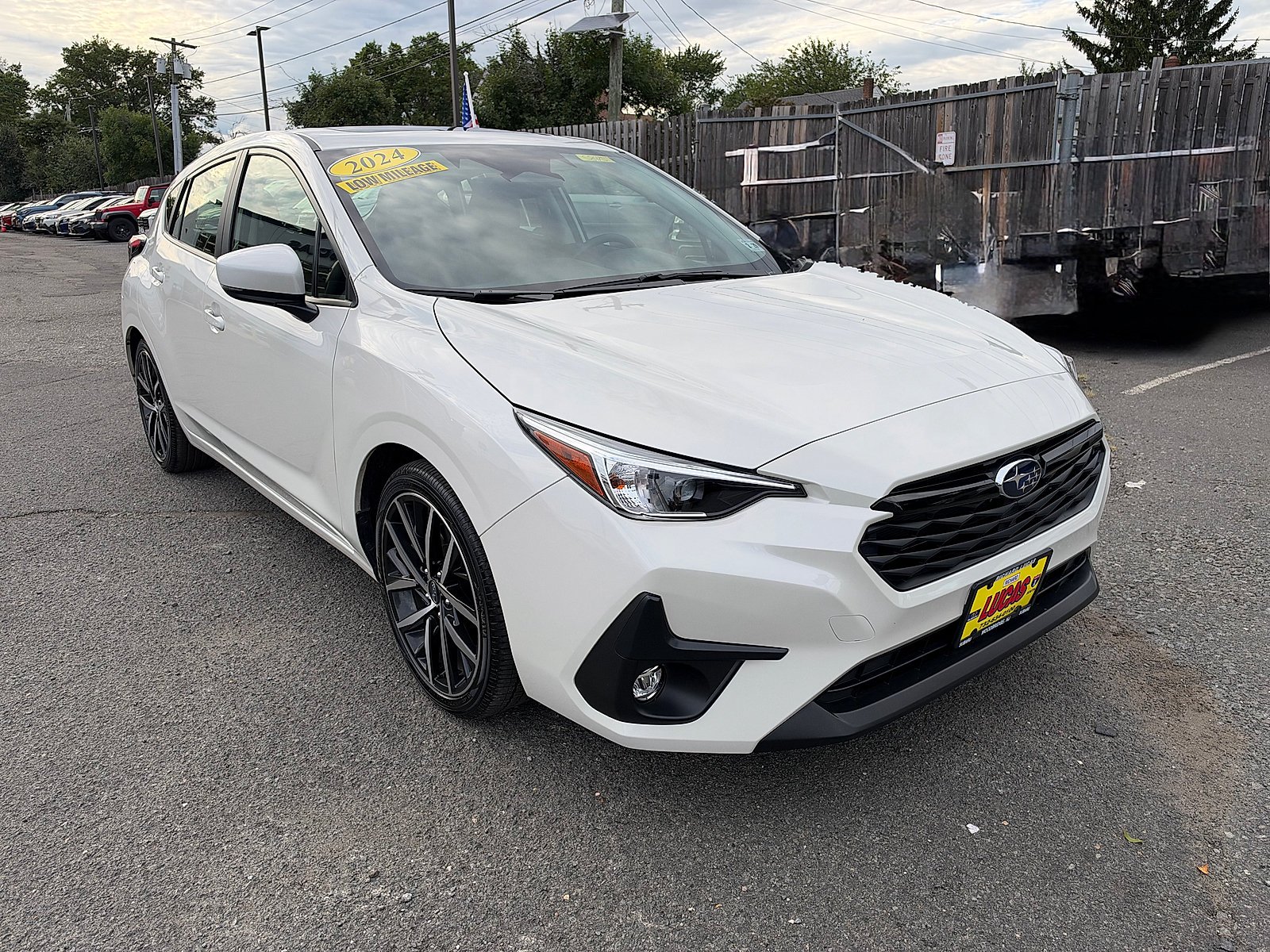 Certified Used 2024 Crystal White Pearl Subaru Sport image 4