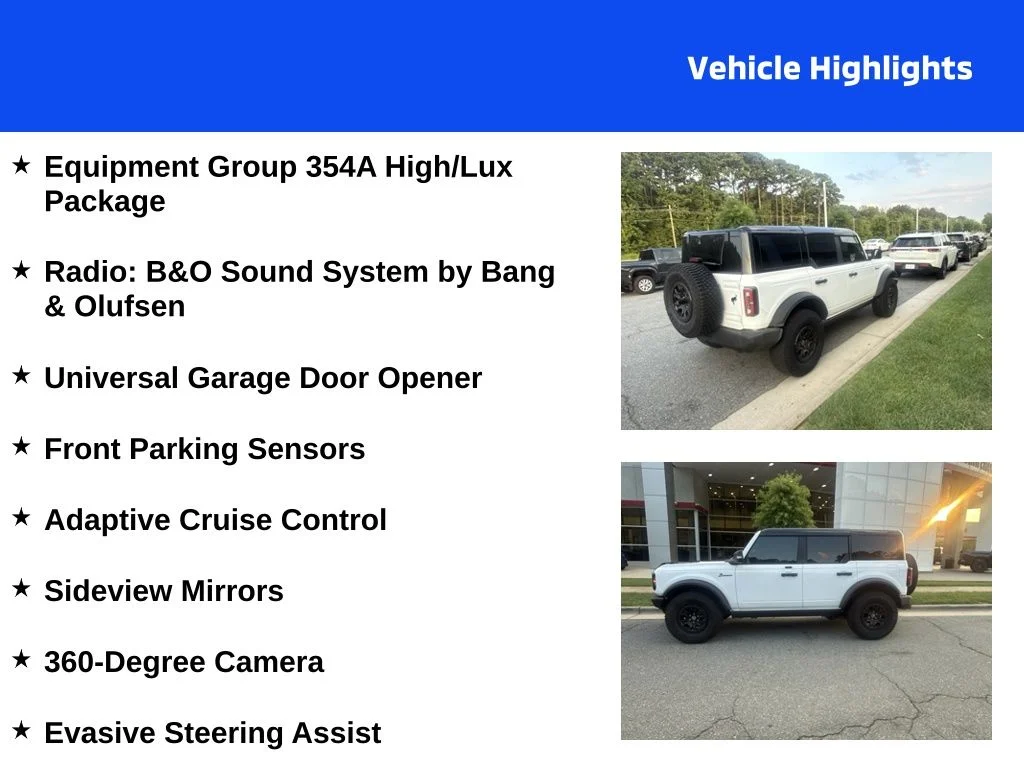 Used 2024 White Ford Wildtrak image 4