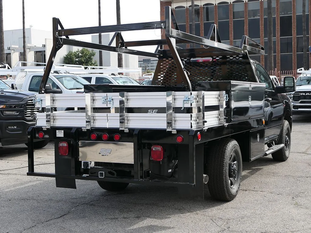 New 2026 Diamond Black Crystal Pearlcoat RAM Tradesman image 3