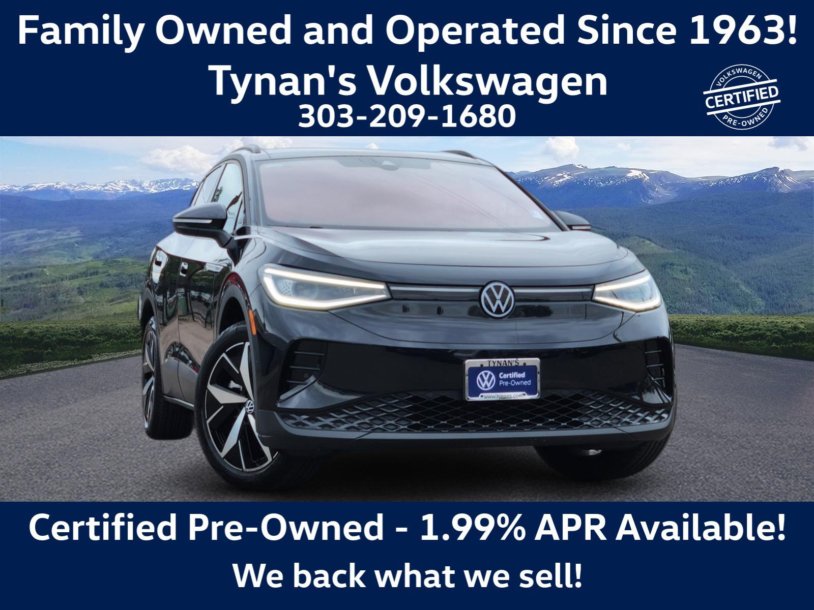 Certified Used 2023 Black Volkswagen Pro S image 1