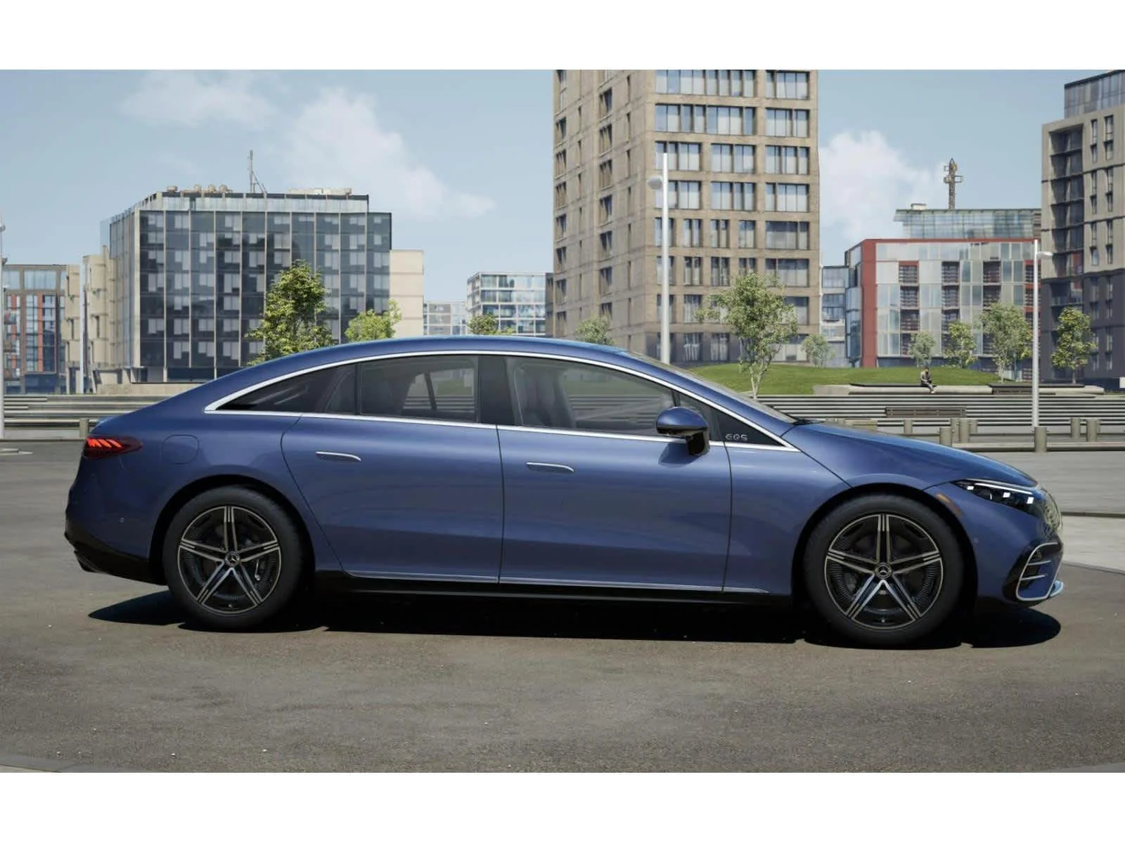 New 2026 Twilight Blue Metallic Mercedes-Benz EQS 450 image 14