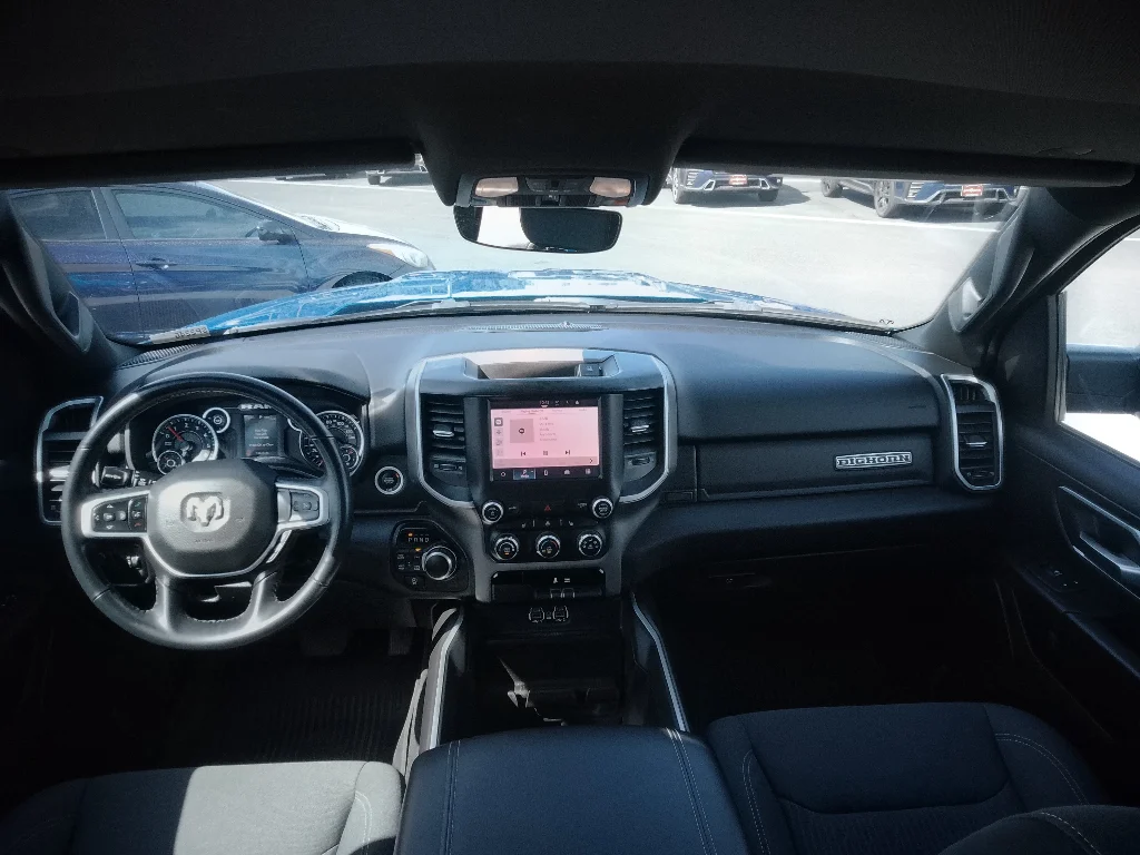 Used 2023 Hydro Blue Pearlcoat Ram Big Horn image 12