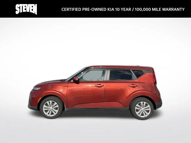 Used 2021 Orange Kia LX image 8
