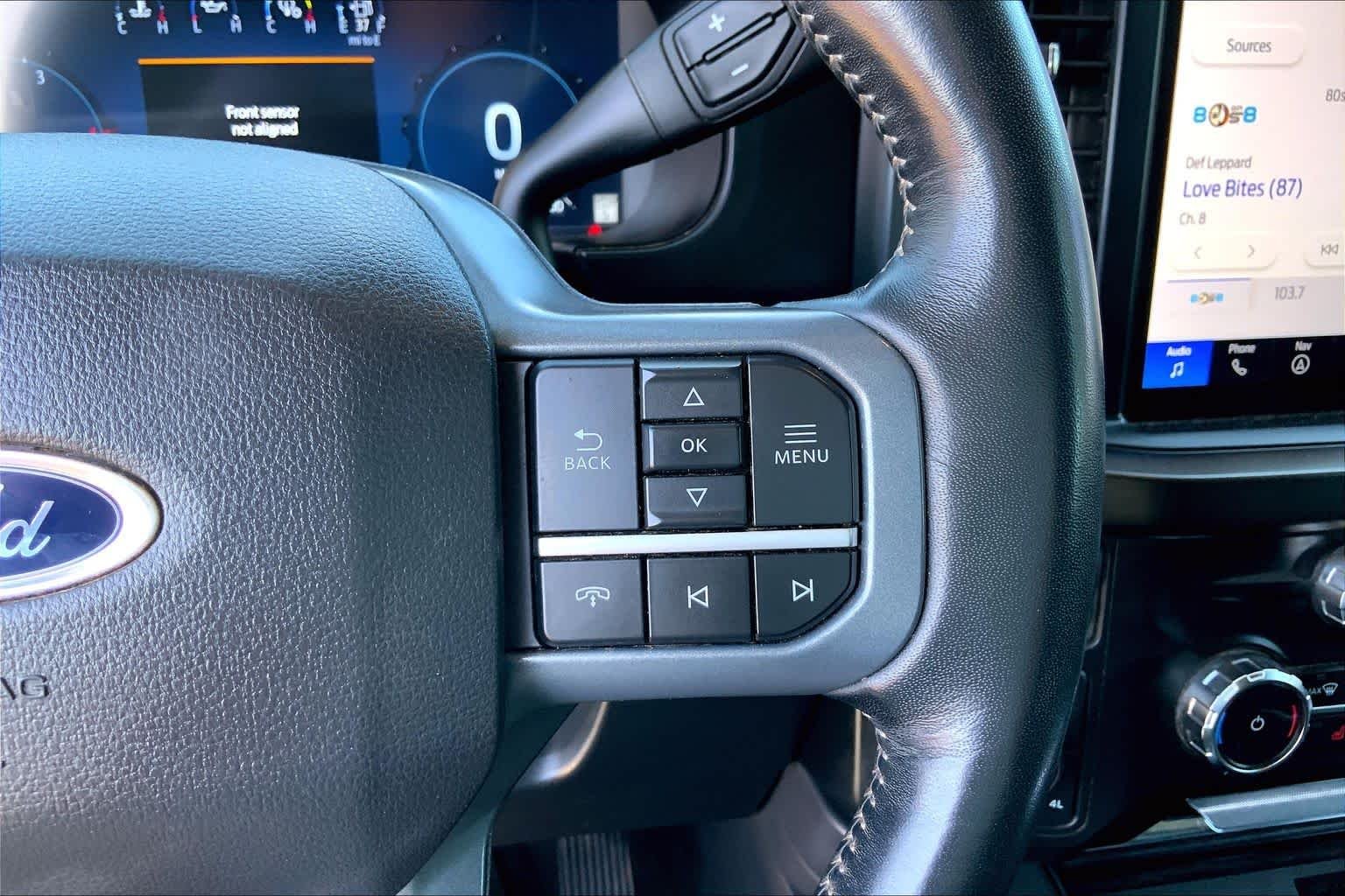 Used 2024 Glacier Gray Metallic TriCoat Ford LARIAT image 25