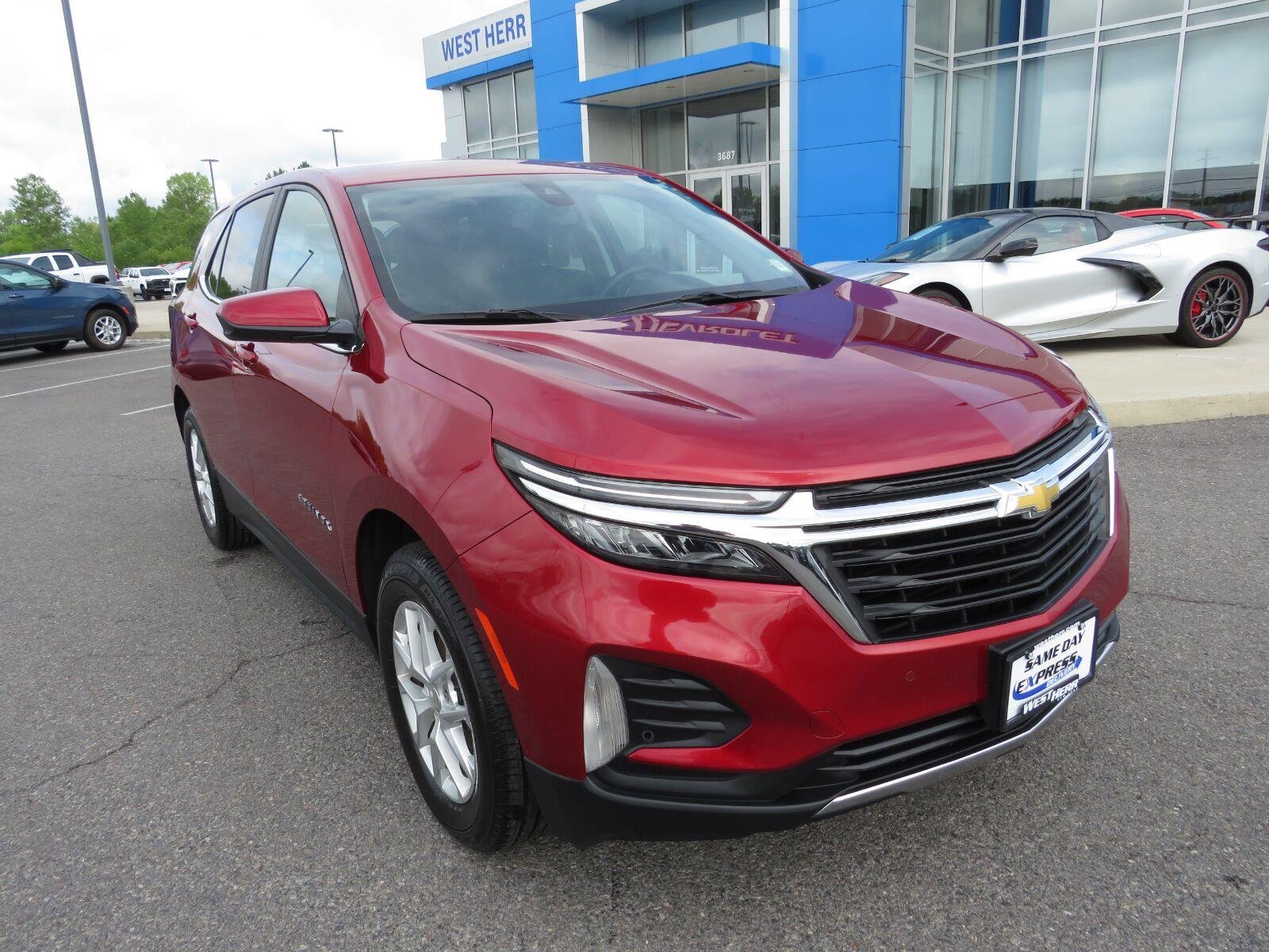 Used 2023 Radiant Red Tintcoat Chevrolet LT image 2