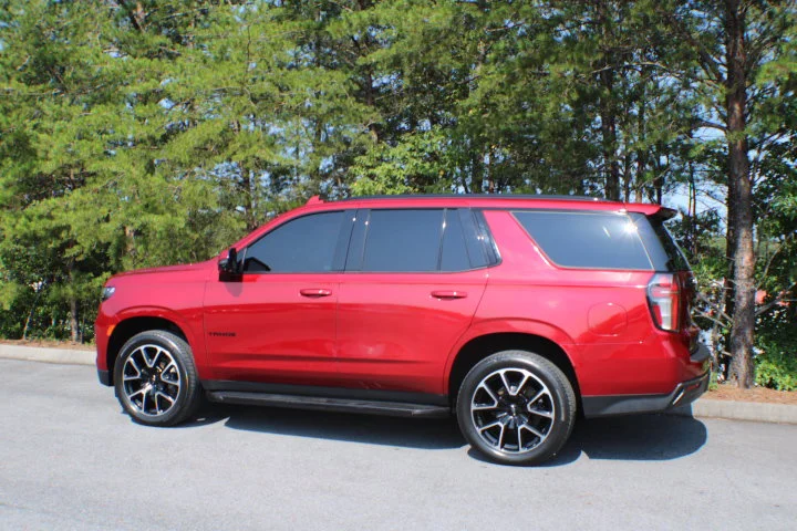 Used 2021 CHERRY RED TINTCOAT Chevrolet RST image 3