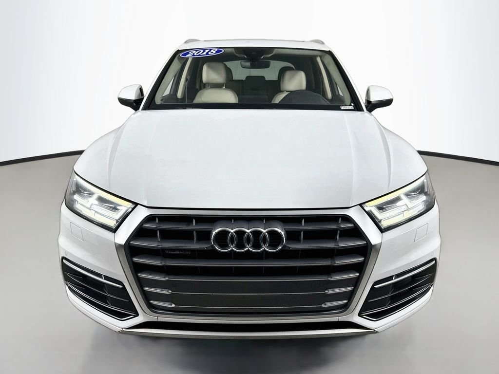 Used 2018 Ibis White Audi Premium Plus image 8