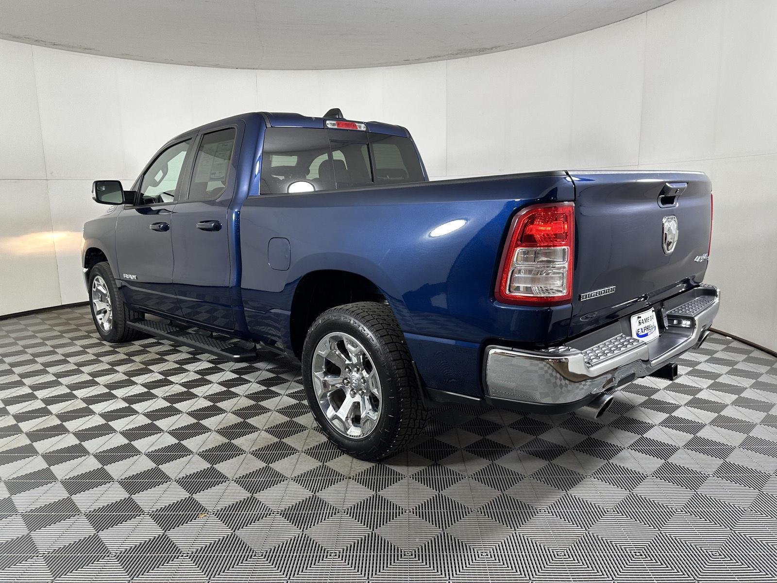 Used 2022 Patriot Blue Pearlcoat Ram Big Horn image 6