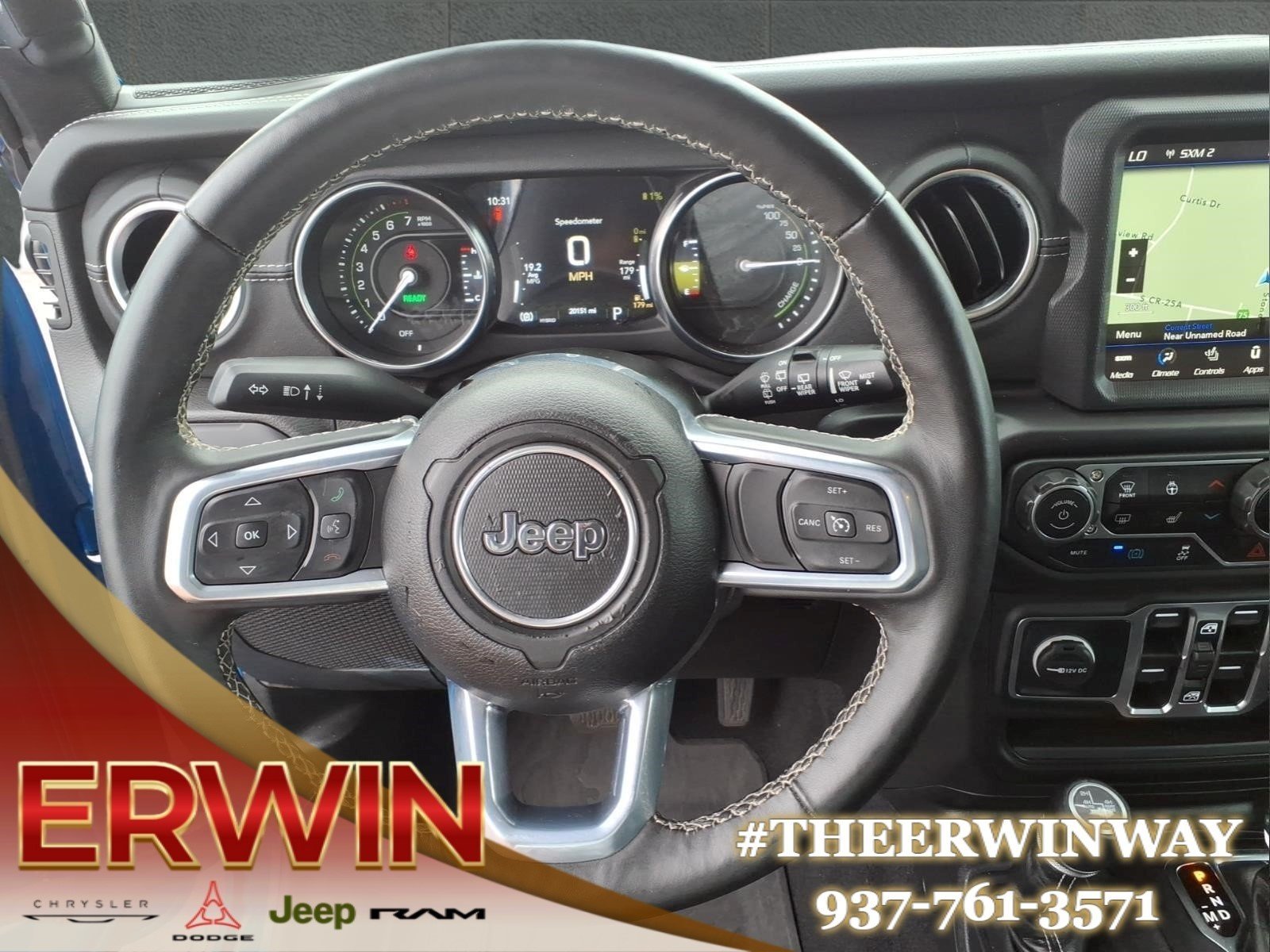 Certified Used 2023 Blue Jeep Sahara 4xe image 17