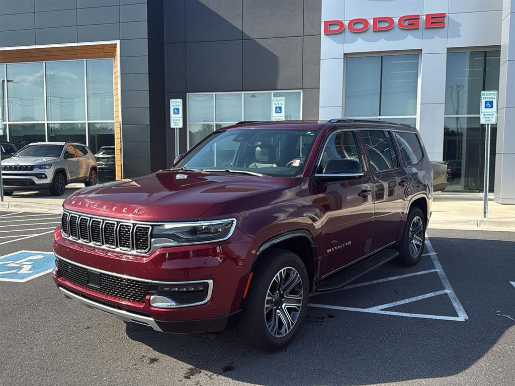 Used 2024 Velvet Red Pearlcoat Jeep Series II image 1