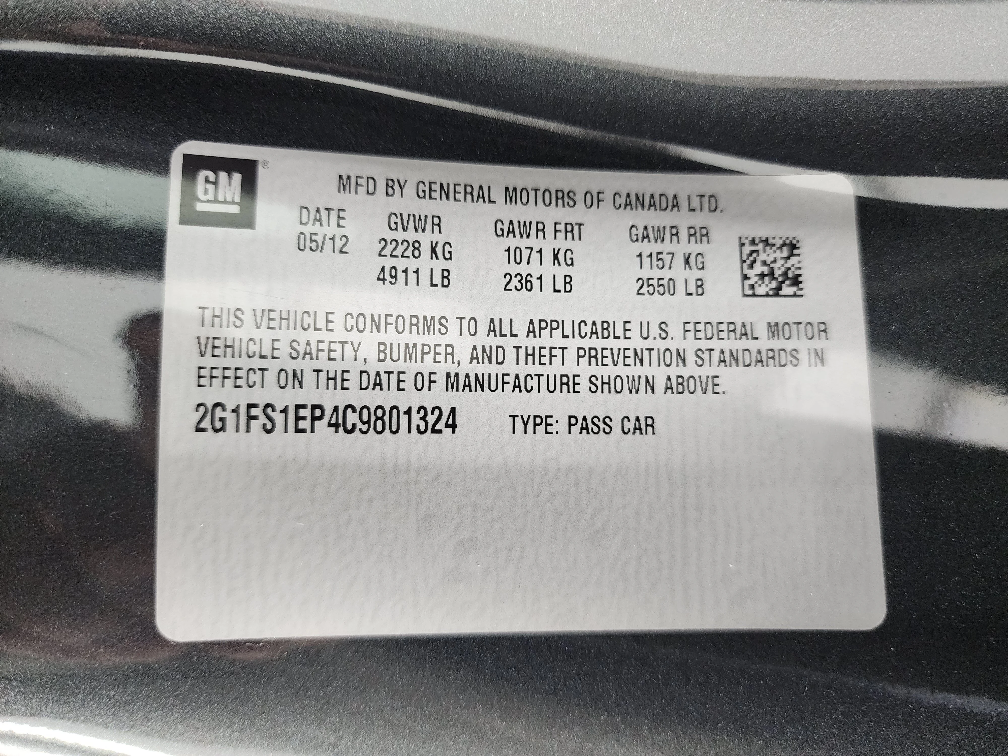 Used 2012 Ashen Gray Metallic Chevrolet ZL1 image 46