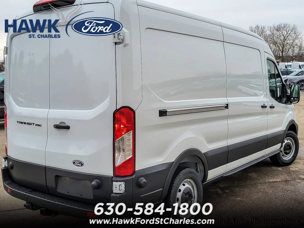 New 2026 Oxford White Ford Cargo Van image 6