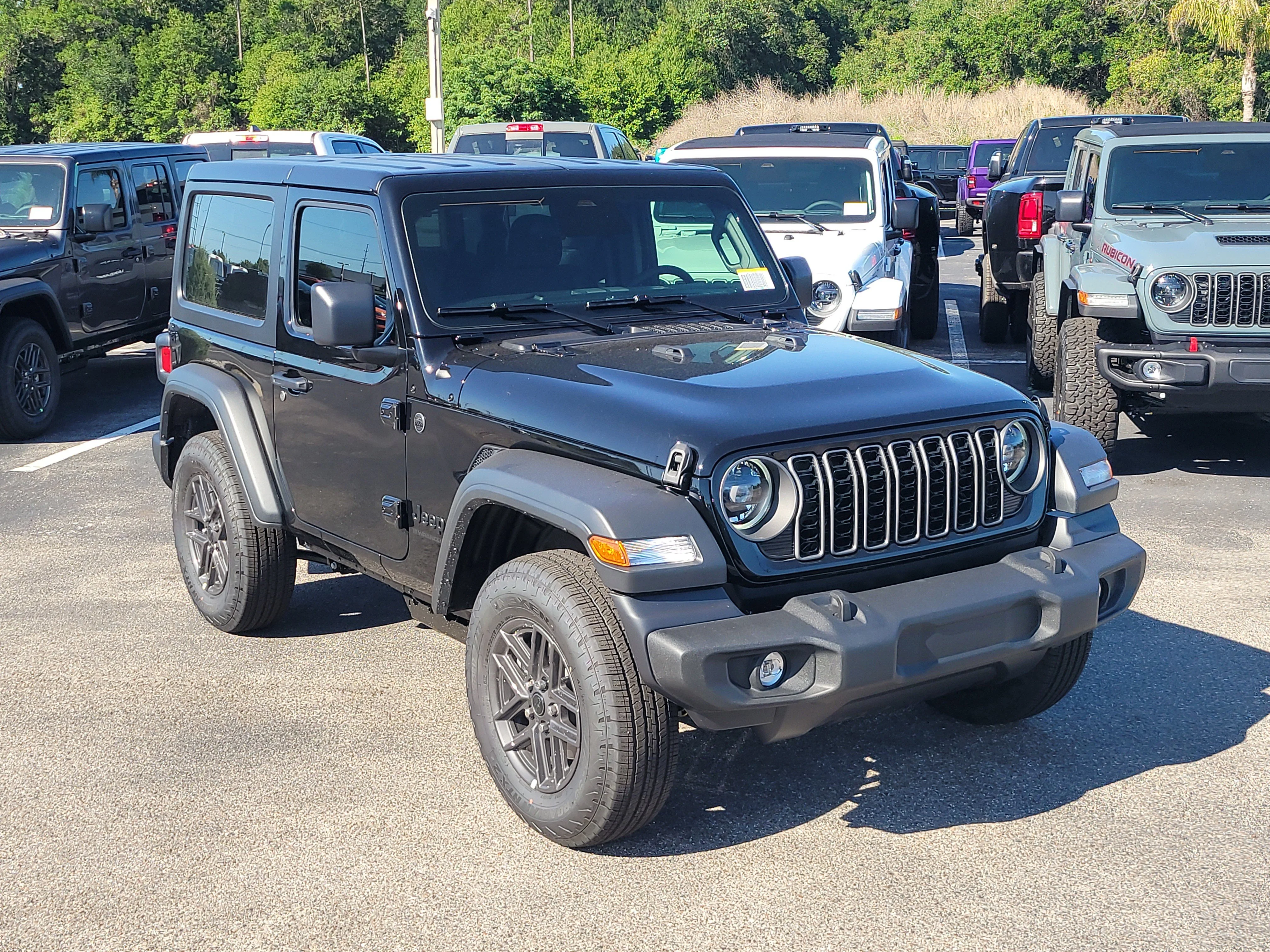 New 2026 Black Clearcoat Jeep Sport S image 1