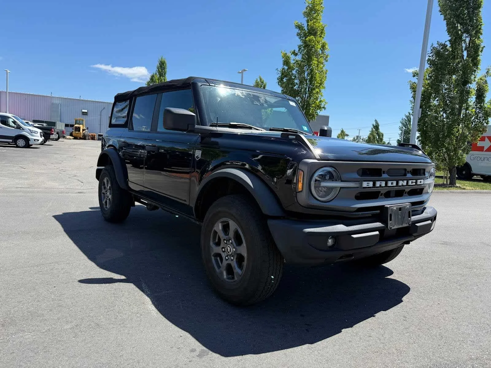 Used 2022 Shadow Black Ford Big Bend image 4
