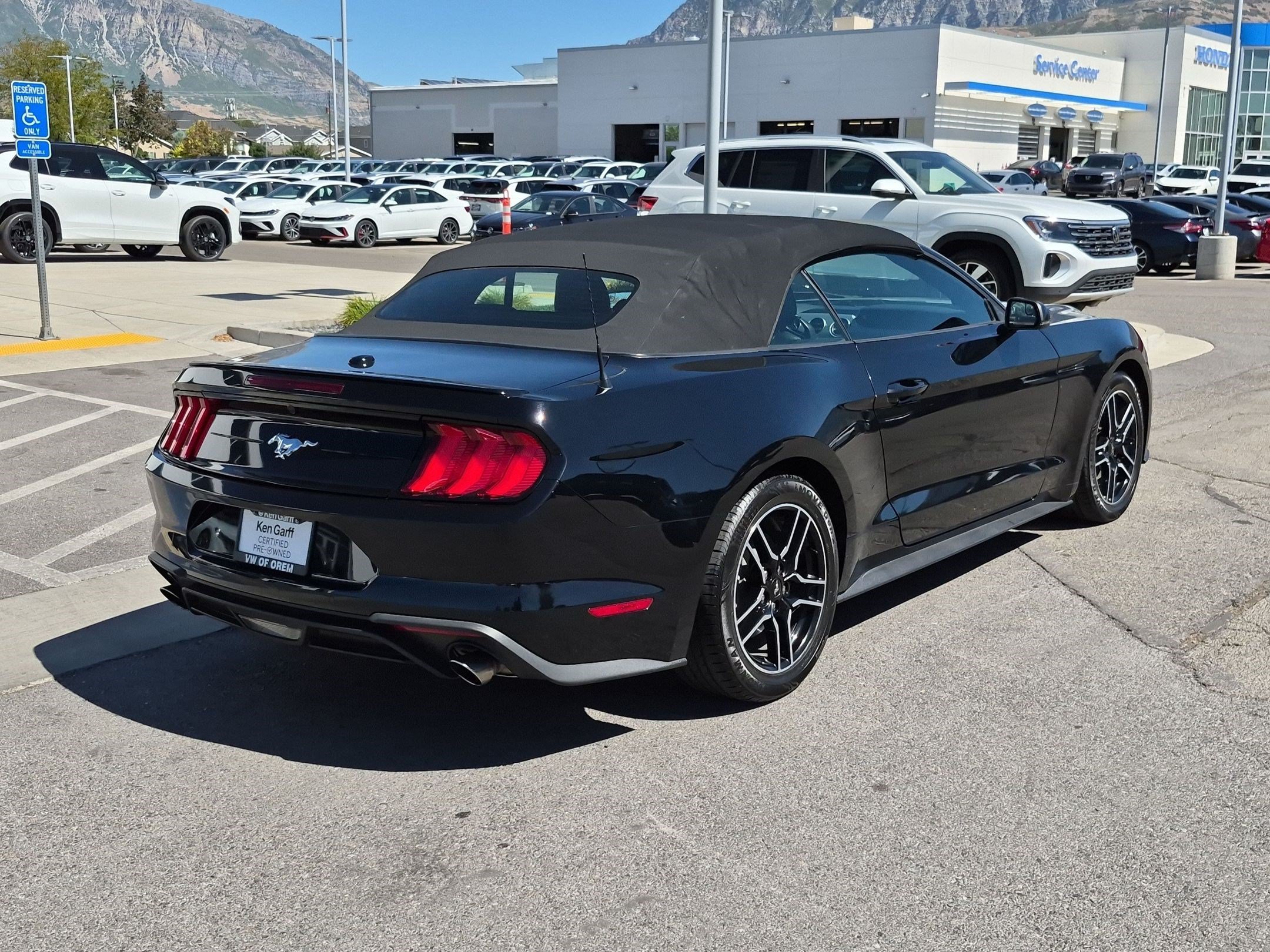 Used 2020 Shadow Black Ford EcoBoost Premium image 3