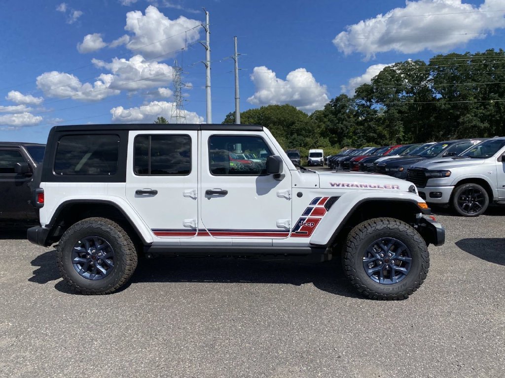 New 2026 Bright White Clearcoat Jeep  image 2