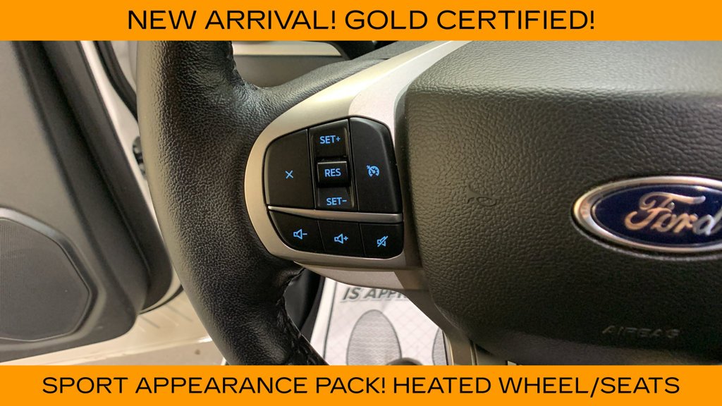 Certified Used 2023 White Metallic Ford XLT image 35
