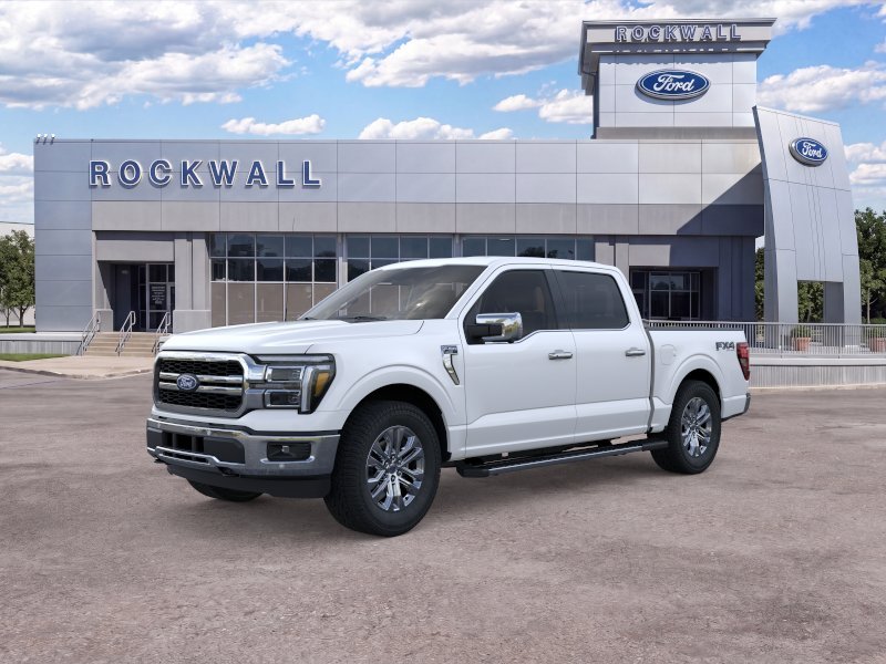 New 2026 Star White Metallic Tri-Coat Ford Lariat® image 1