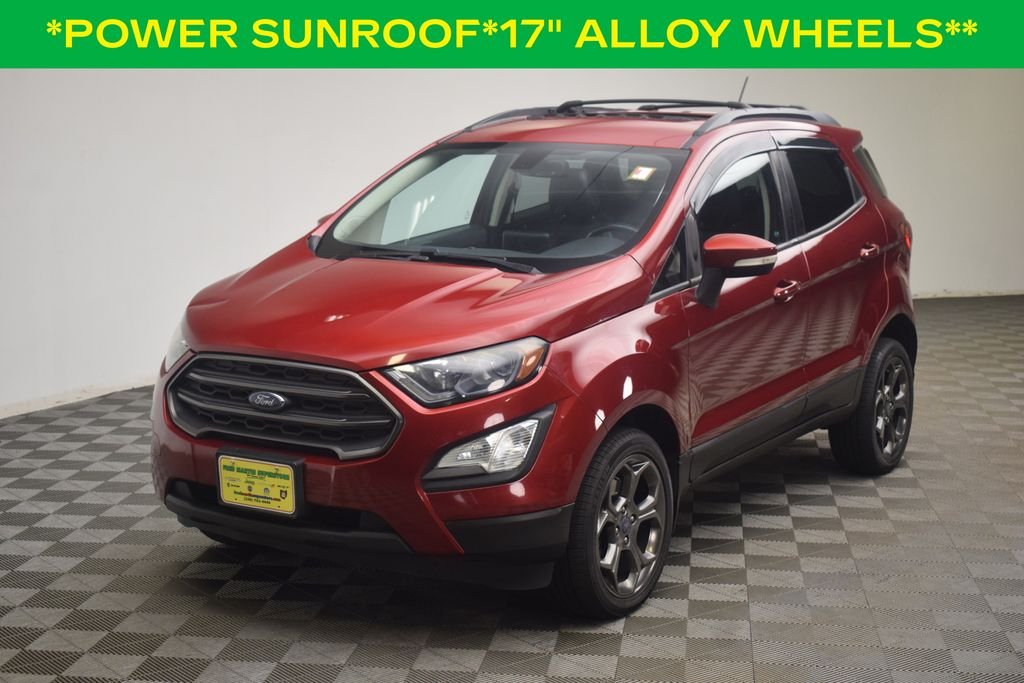 Used 2018 Ford Ecosport SES with VIN MAJ6P1CL1JC164400 for sale in Norton, OH