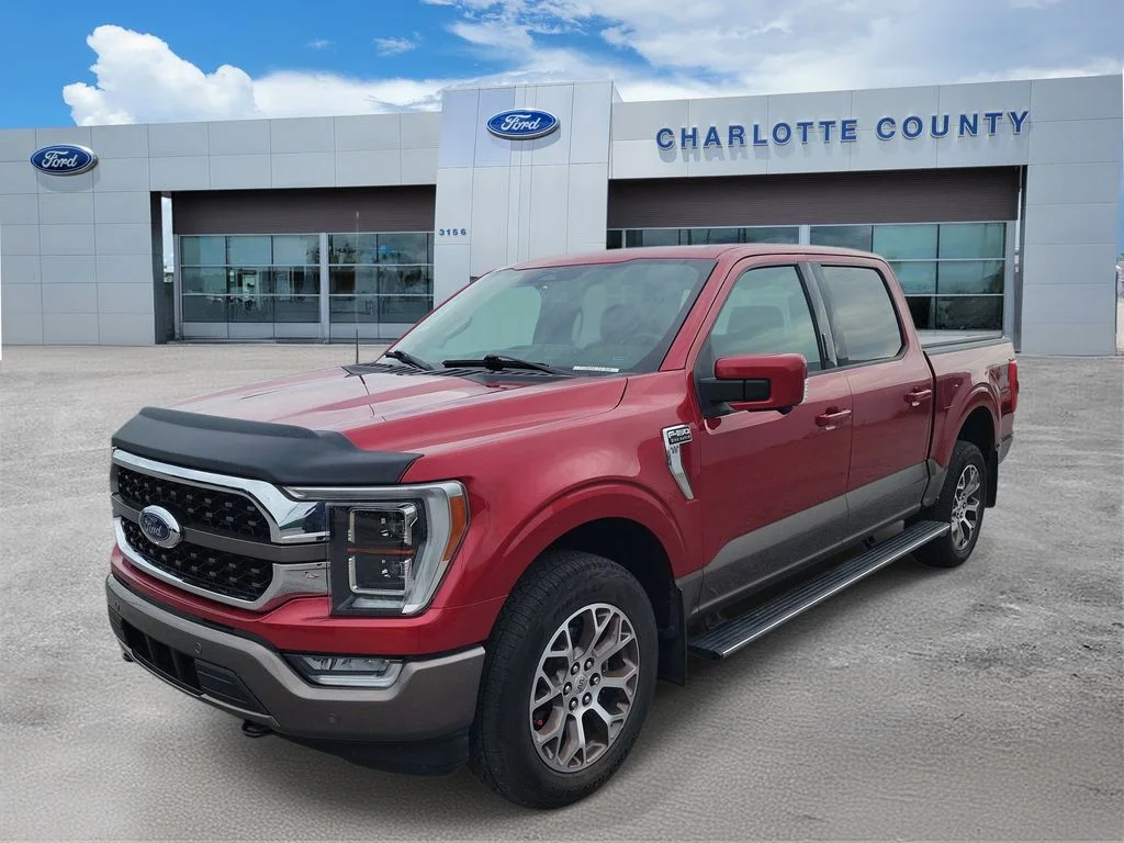 Certified Used 2023 Red Ford King Ranch image 2