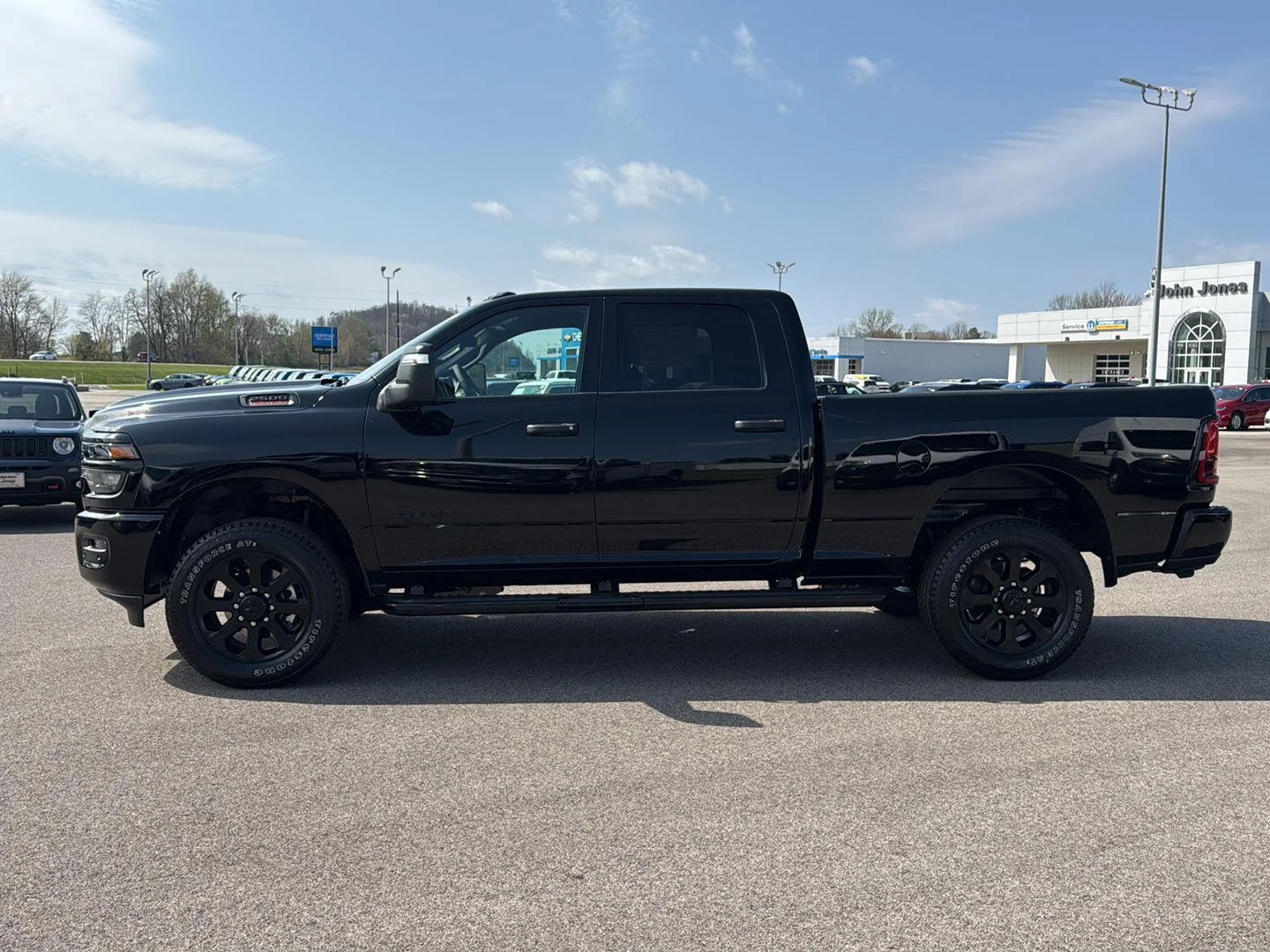 New 2026 Diamond Black Crystal Pearlcoat Ram Big Horn image 6